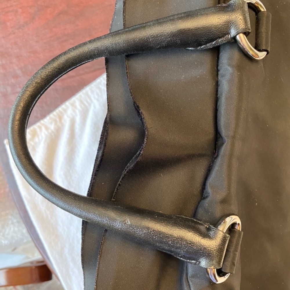 Vintage PRADA Nylon Ruffle Handbag - Picture 11 of 16